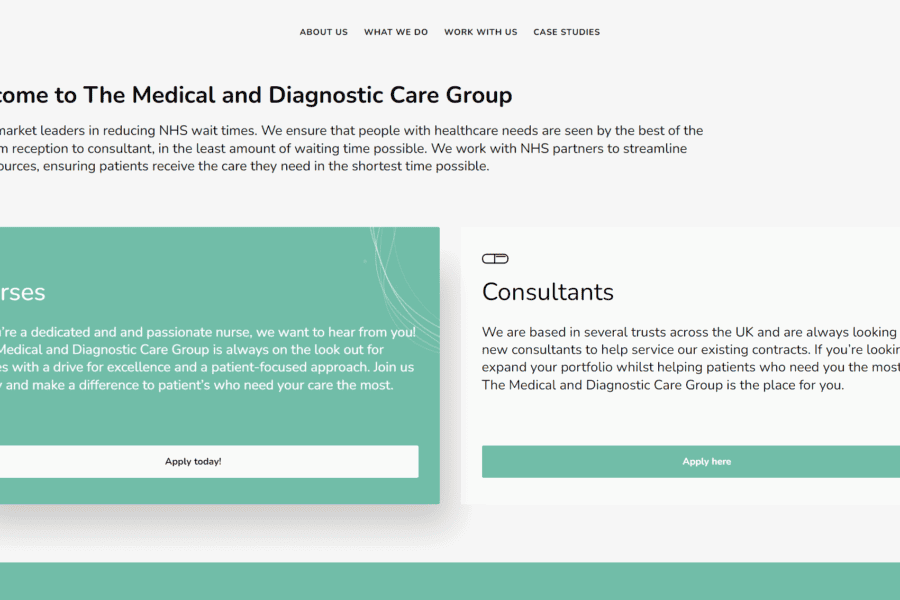 MD Care Group portfolio image 2