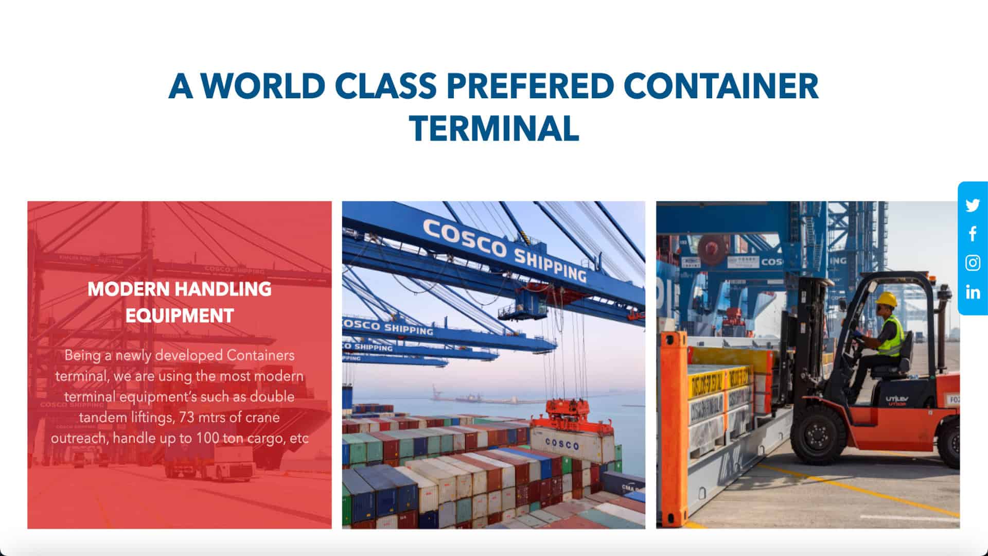 Cosco Shipping Abu Dhabi Terminal portfolio image 2