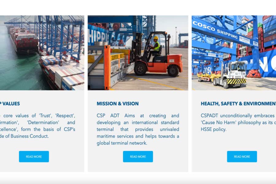 Cosco Shipping Abu Dhabi Terminal portfolio image 3