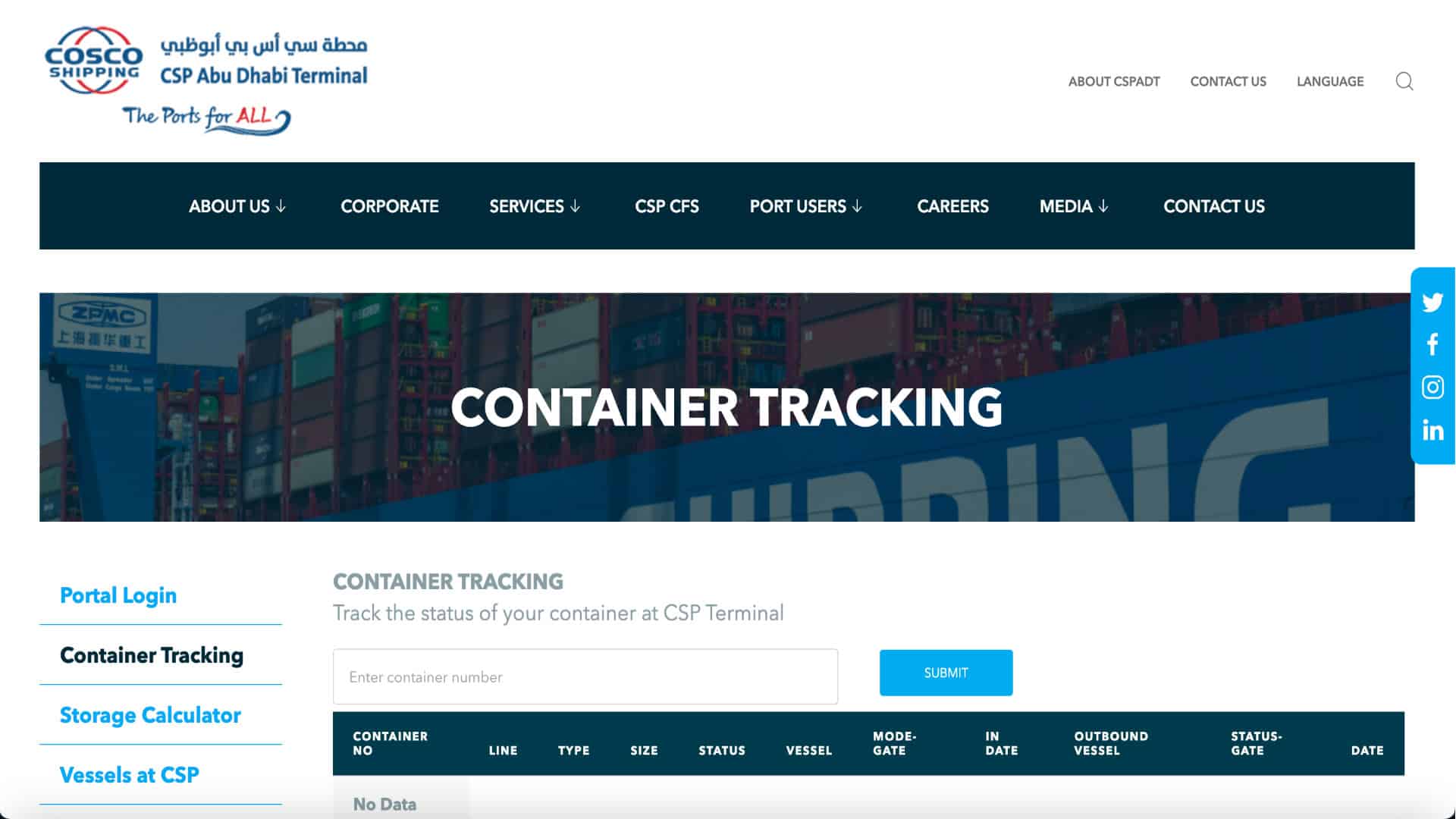 Cosco Shipping Abu Dhabi Terminal portfolio image 5
