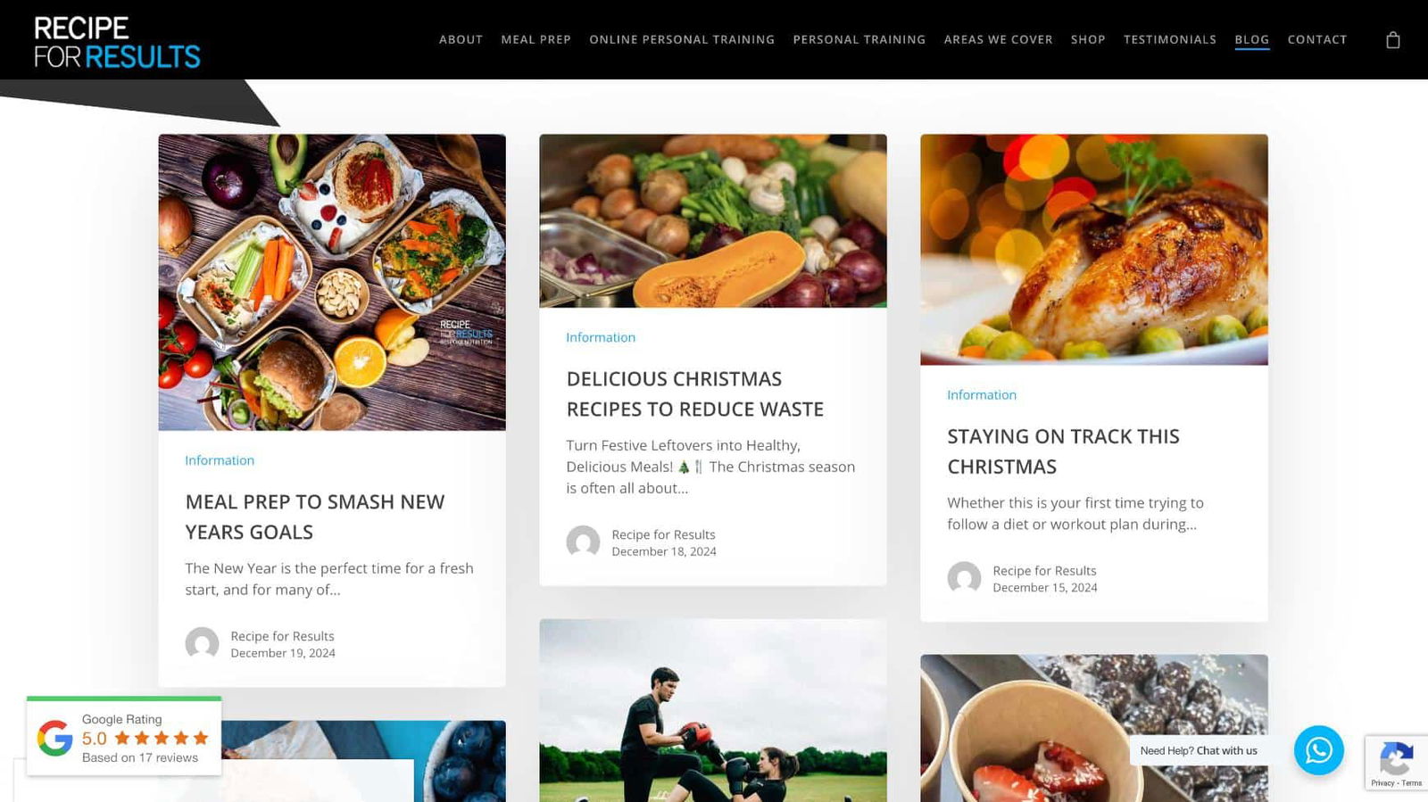 Recipe for Results portfolio image 4