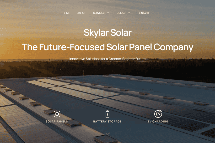 Skylar Solar portfolio image 1